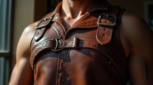Oser le harnais en cuir pour homme : jeu de style, de morphologie et d'affirmation